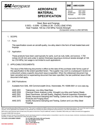 Standards PDF Cover Page