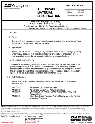 Standards PDF Cover Page