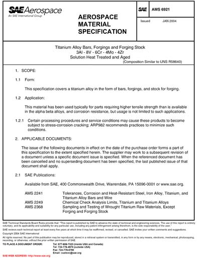 Standards PDF Cover Page
