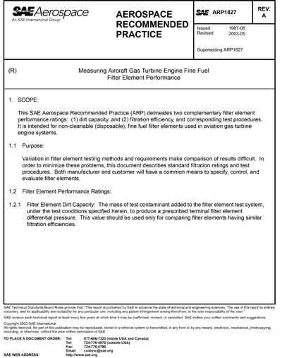 Standards PDF Cover Page