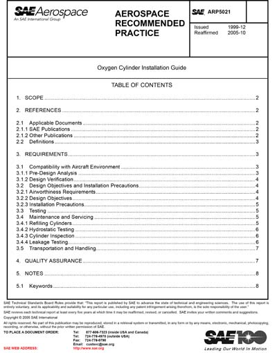 Standards PDF Cover Page