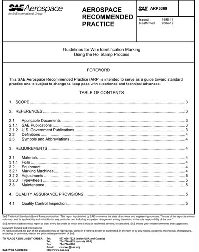 Standards PDF Cover Page