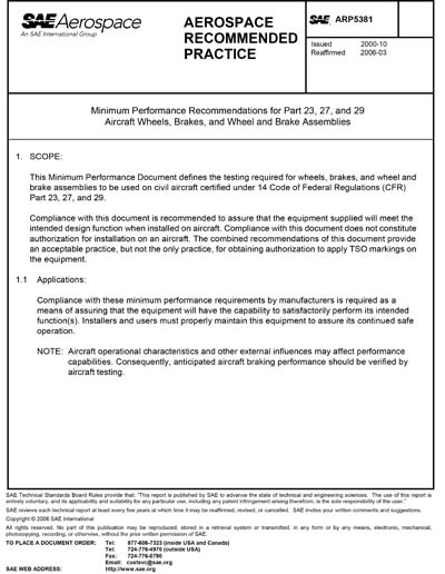 Standards PDF Cover Page