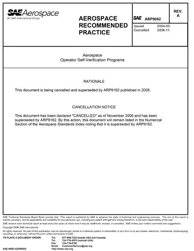 Standards PDF Cover Page