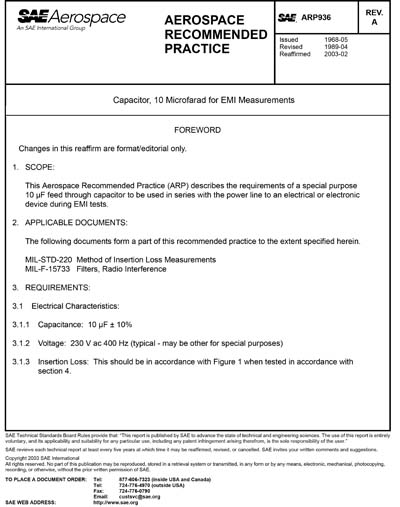 Standards PDF Cover Page