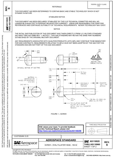 Standards PDF Cover Page