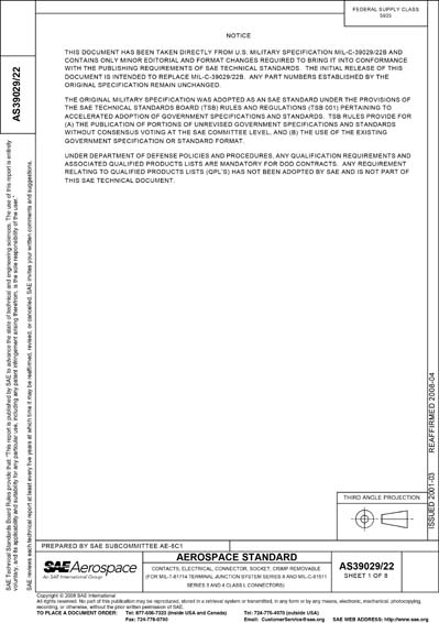 Standards PDF Cover Page