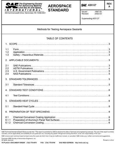 Standards PDF Cover Page