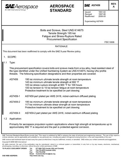 Standards PDF Cover Page