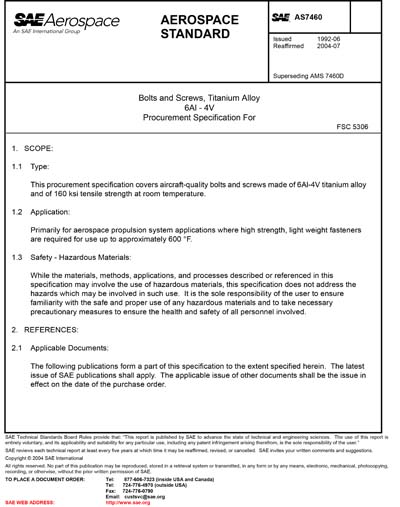Standards PDF Cover Page