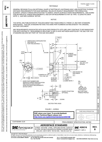 Standards PDF Cover Page