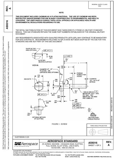 Standards PDF Cover Page