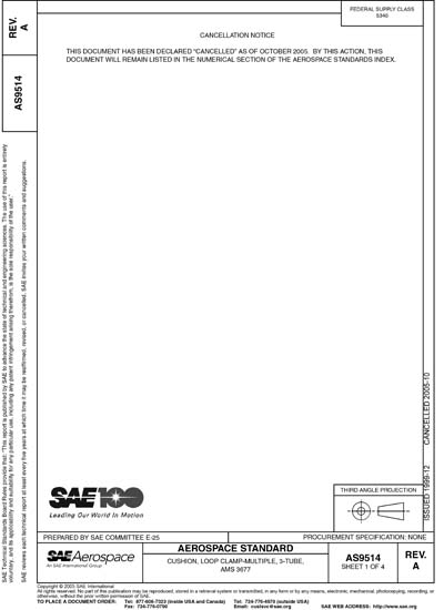 Standards PDF Cover Page