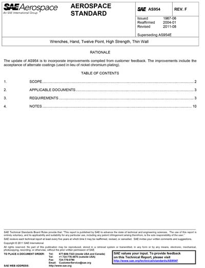 Standards PDF Cover Page