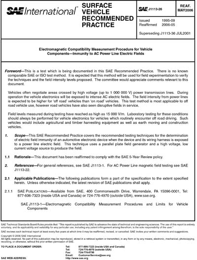 Standards PDF Cover Page