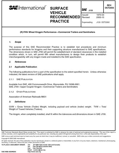 Standards PDF Cover Page