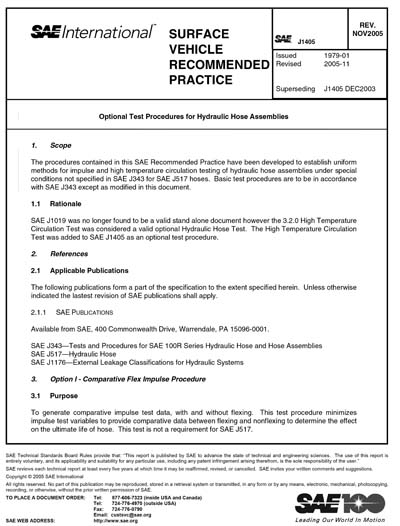 Standards PDF Cover Page