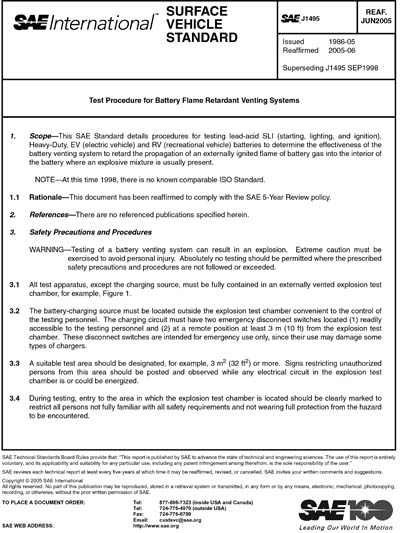Standards PDF Cover Page