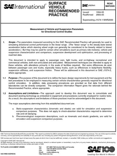 Standards PDF Cover Page