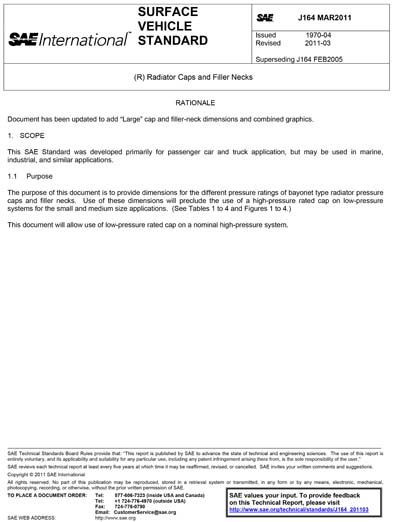 Standards PDF Cover Page