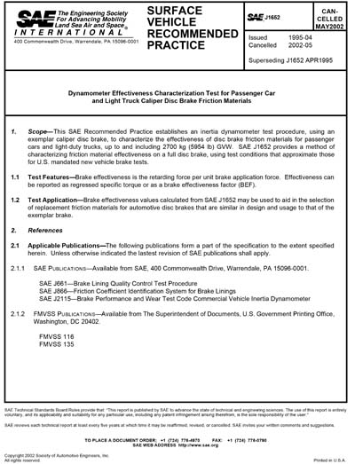 Standards PDF Cover Page