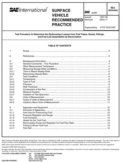 Standards PDF Cover Page