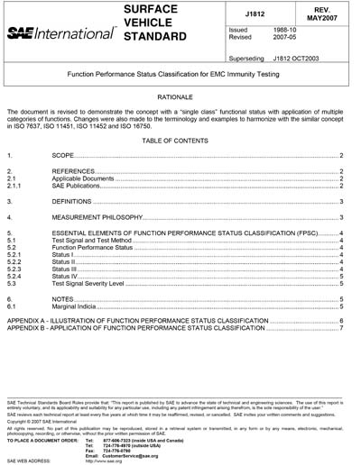 Standards PDF Cover Page