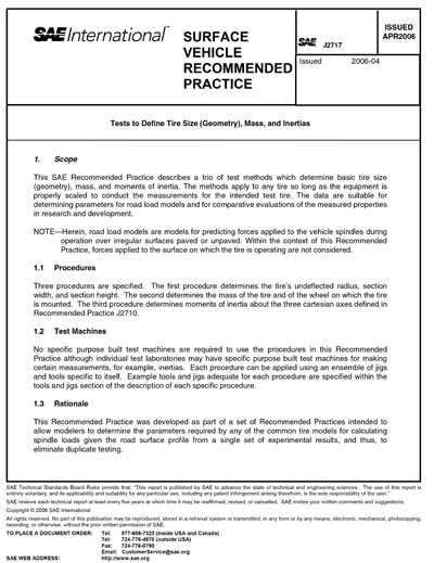 Standards PDF Cover Page