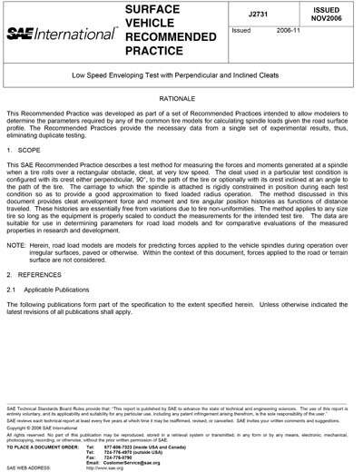 Standards PDF Cover Page