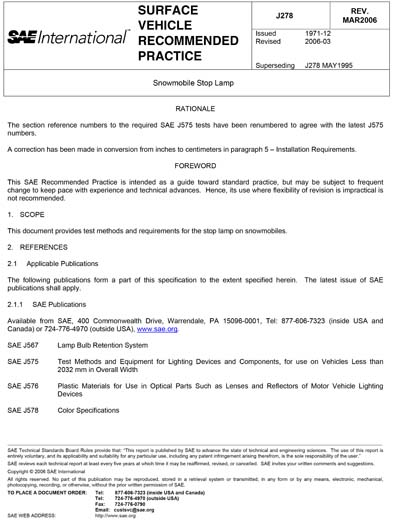Standards PDF Cover Page