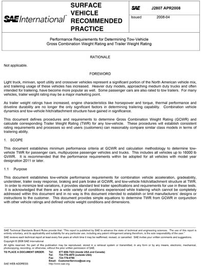Standards PDF Cover Page