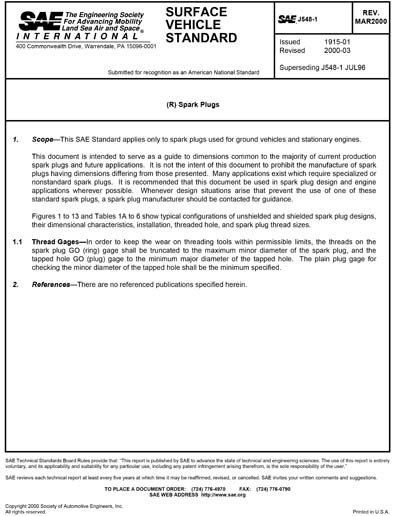 Standards PDF Cover Page