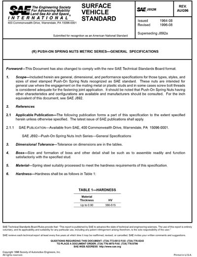 Standards PDF Cover Page