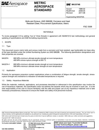 Standards PDF Cover Page