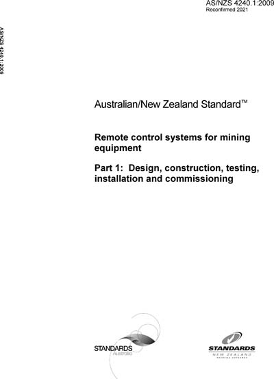 Standards PDF Cover Page