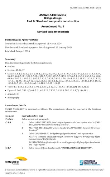 Standards PDF Cover Page