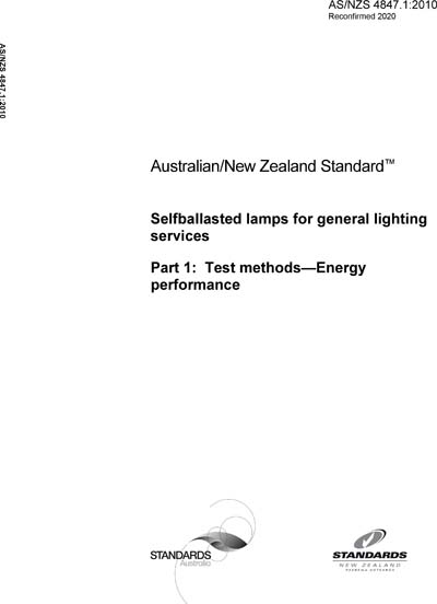 Standards PDF Cover Page