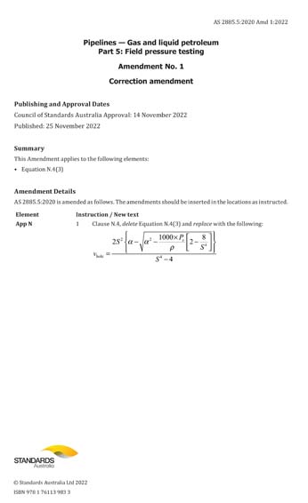 Standards PDF Cover Page