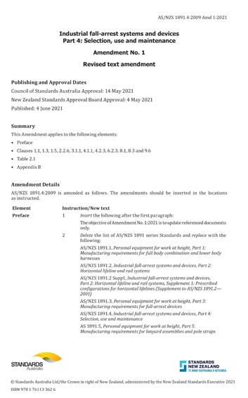 Standards PDF Cover Page