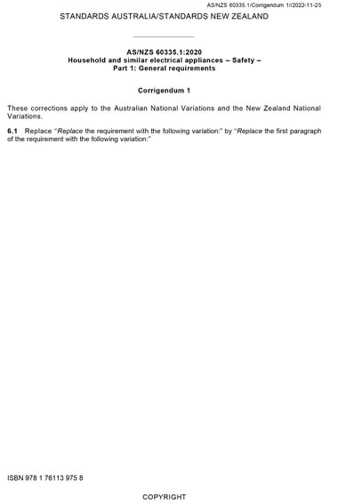 Standards PDF Cover Page