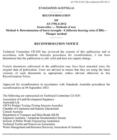 Standards PDF Cover Page