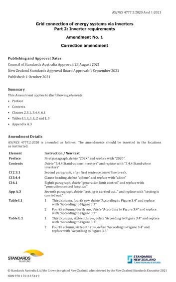 Standards PDF Cover Page