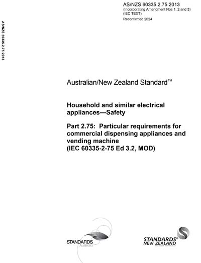Standards PDF Cover Page