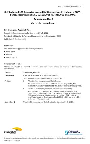 Standards PDF Cover Page