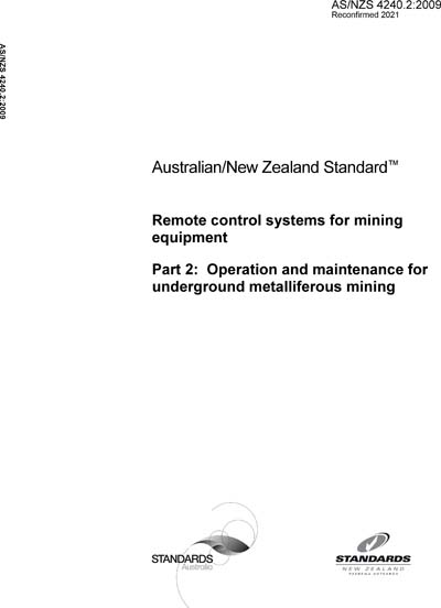 Standards PDF Cover Page