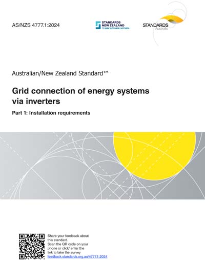 Standards PDF Cover Page
