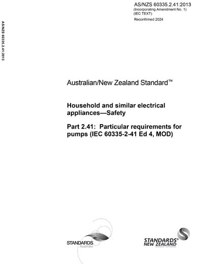 Standards PDF Cover Page