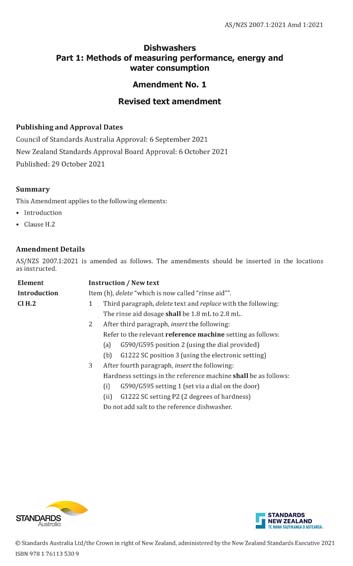 Standards PDF Cover Page