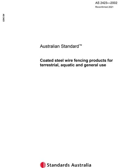 Standards PDF Cover Page