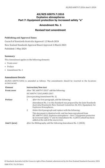 Standards PDF Cover Page